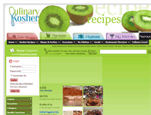 Tablet Screenshot of culinarykosher.com